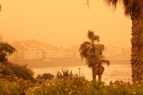 Tenerife időjárás Calima